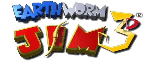 Логотип Earthworm Jim 3D