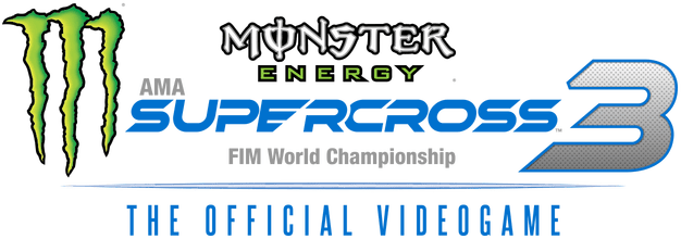 Логотип Monster Energy Supercross - The Official Videogame 3