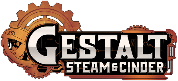 Логотип Gestalt: Steam and Cinder