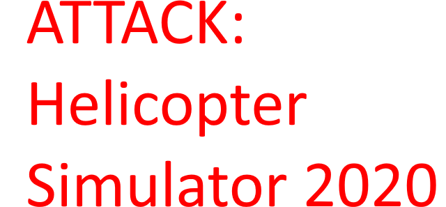 Логотип Helicopter Simulator 2020