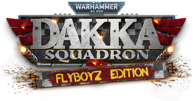 Логотип Warhammer 40,000: Dakka Squadron - Flyboyz Edition