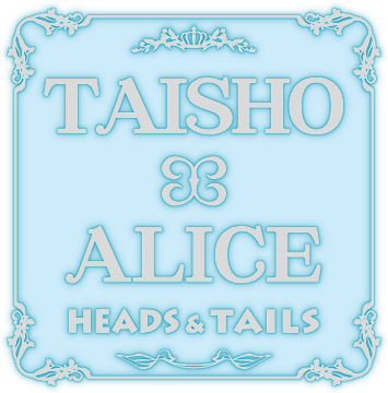 Логотип TAISHO x ALICE: HEADS & TAILS