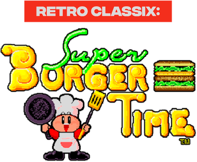 Логотип Retro Classix: Super BurgerTime