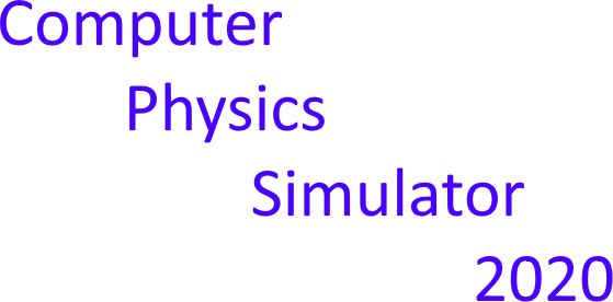 Логотип Computer Physics Simulator 2020