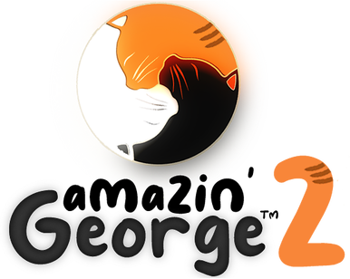 Логотип amazin' George 2