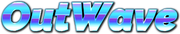 Логотип OutWave: Retro chase