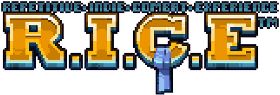 Логотип RICE - Repetitive Indie Combat Experience
