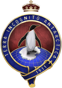 Логотип Terra Incognito - Antarctica 1911