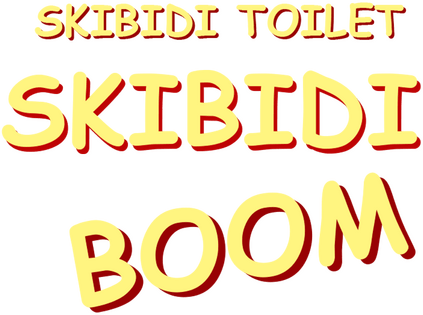 Логотип Skibidi Toilet Skibidi Boom
