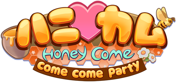 Логотип HoneyCome come come party