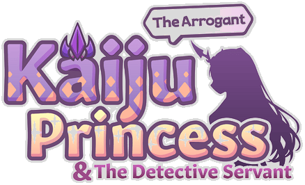 Логотип The Arrogant Kaiju Princess And The Detective Servant