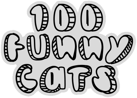 Логотип 100 Funny Cats
